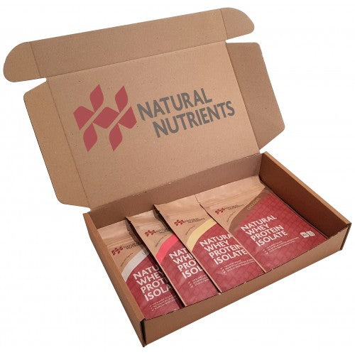 Whey Protein ISOLATE Sample Box - 4 x 30g Samples