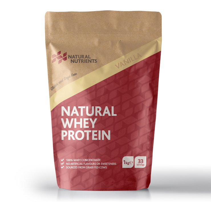 Natural Grass Fed Whey Protein CONCENTRATE - Vanilla