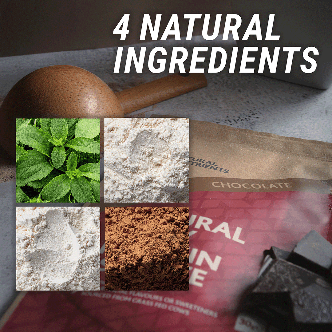 Natural Grass Fed Whey Protein CONCENTRATE - Chocolate