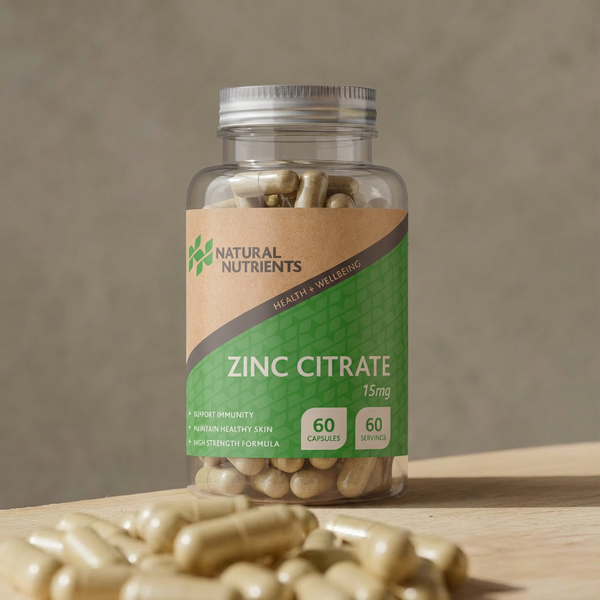 Zinc Citrate - 60 Capsules