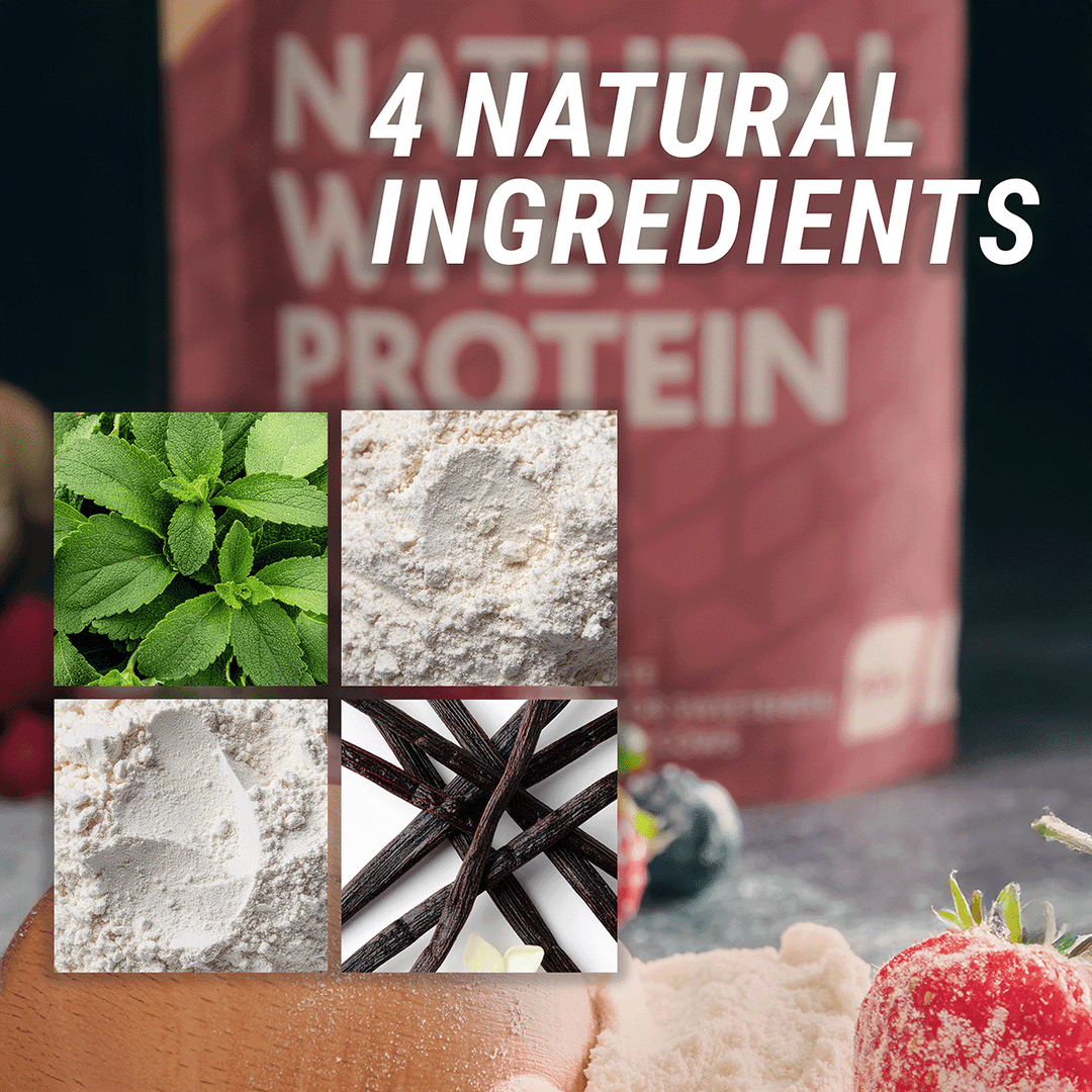 Natural Grass Fed Whey Protein CONCENTRATE - Vanilla