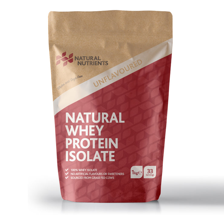 Natural Whey Protein Isolate | Grass Fed | Unflavoured