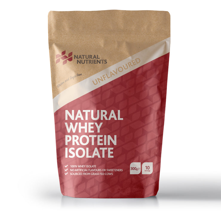 Natural Whey Protein Isolate, Grass Fed