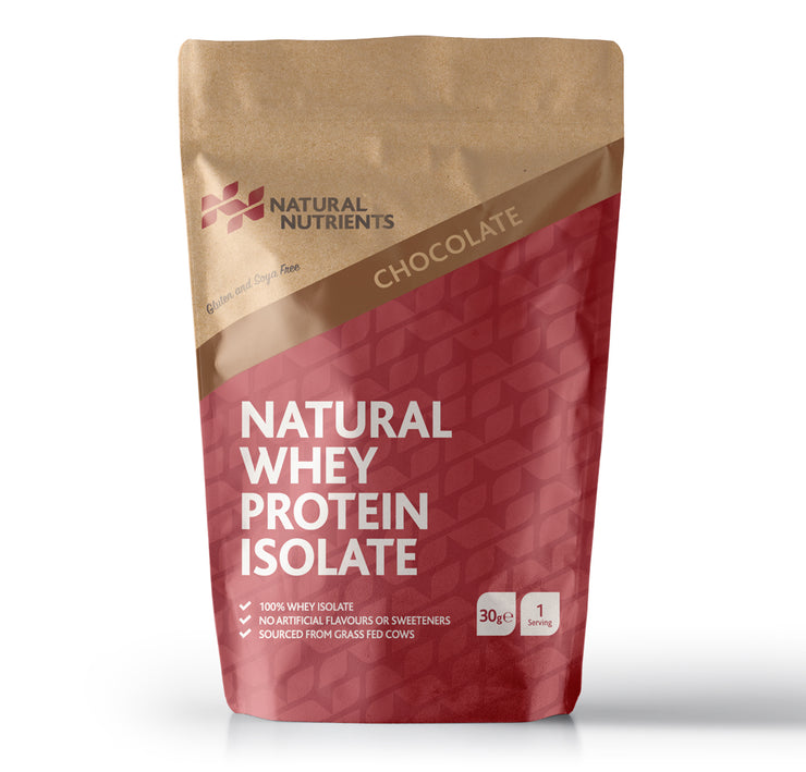 Natural Whey Protein Sample - Chocolate Flavour 30G