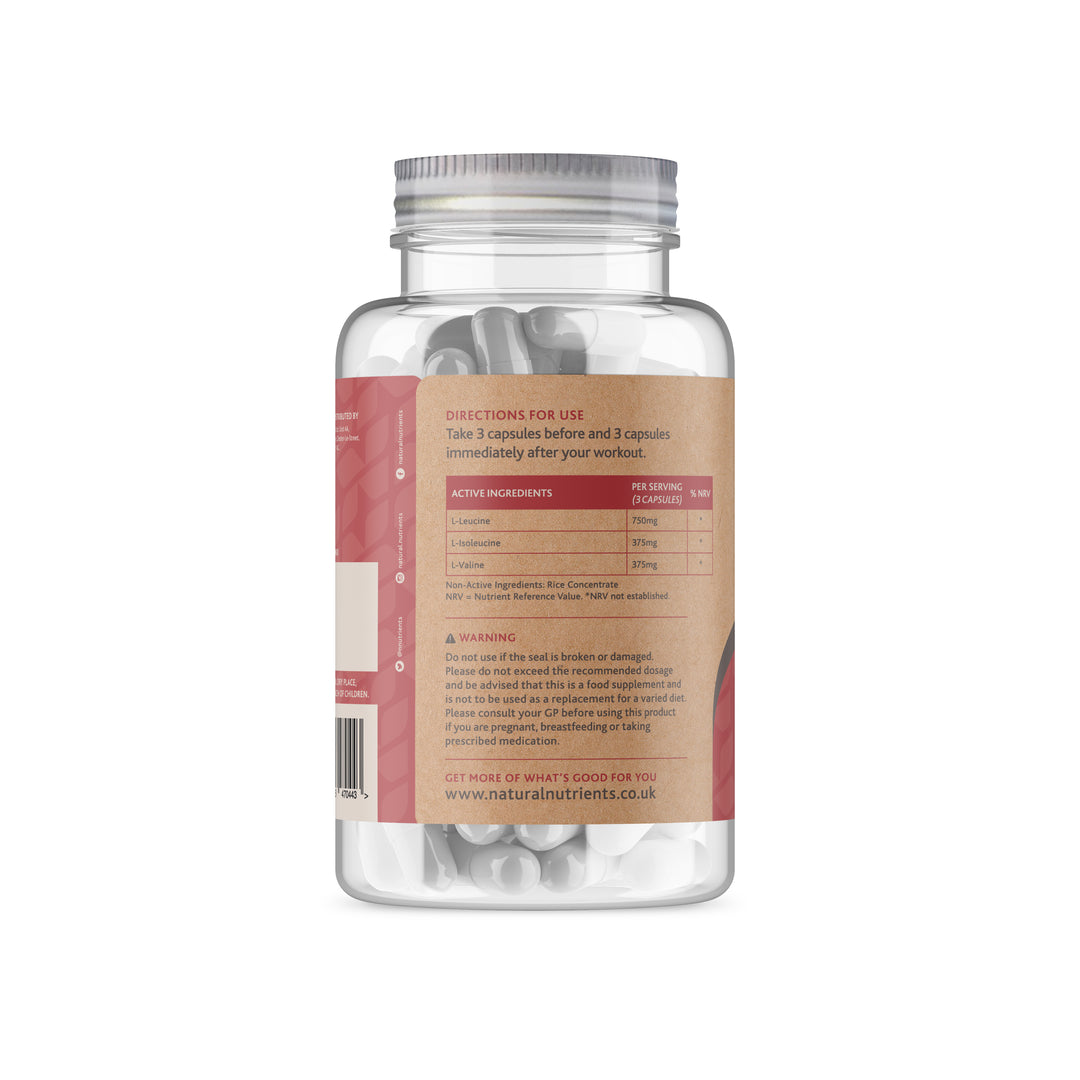 BCAA's 500mg - 180 Capsules