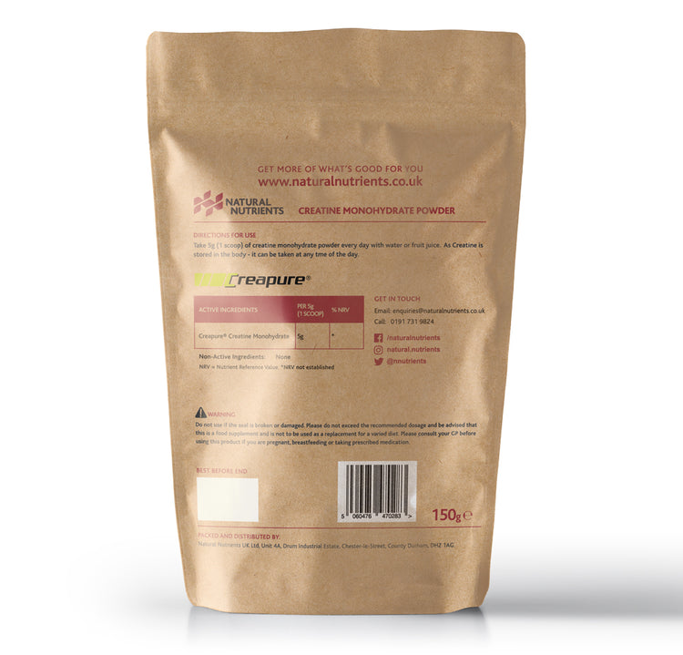 Creapure® Creatine Monohydrate Powder Back