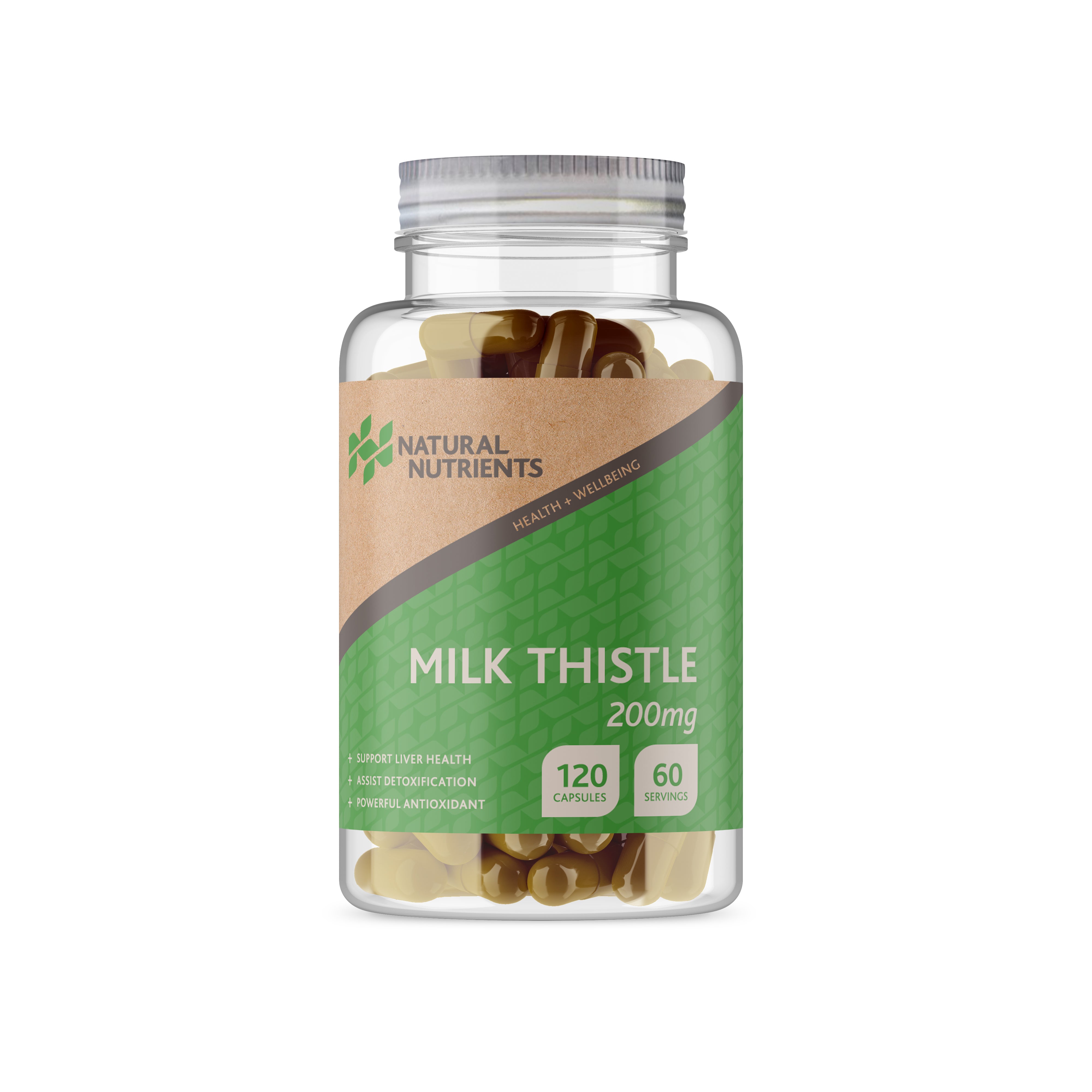 Milk Thistle Capsules - 120 Caps