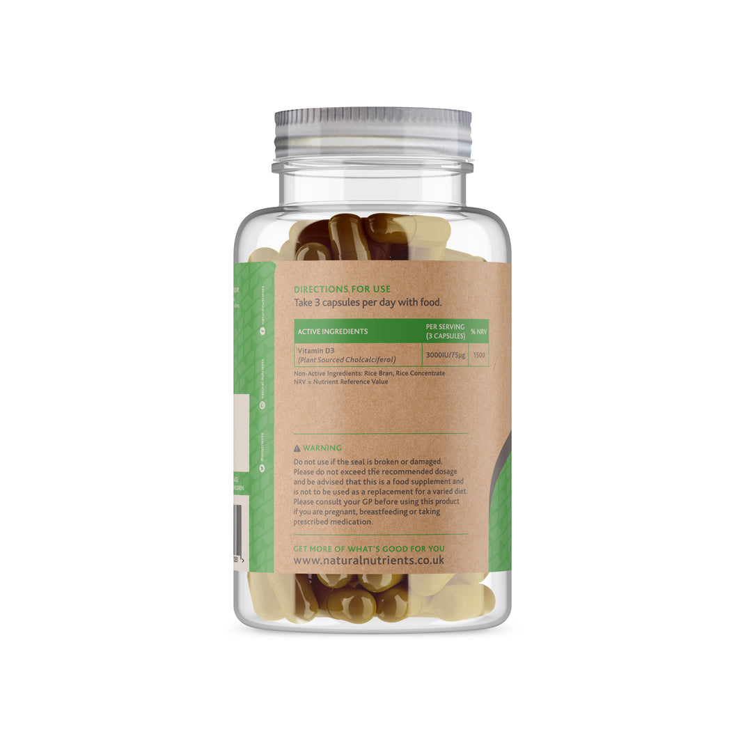 Vegan Vitamin D3 | High Potency | Plant-Sourced